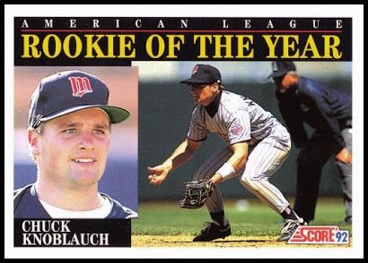 792 Chuck Knoblauch ROY